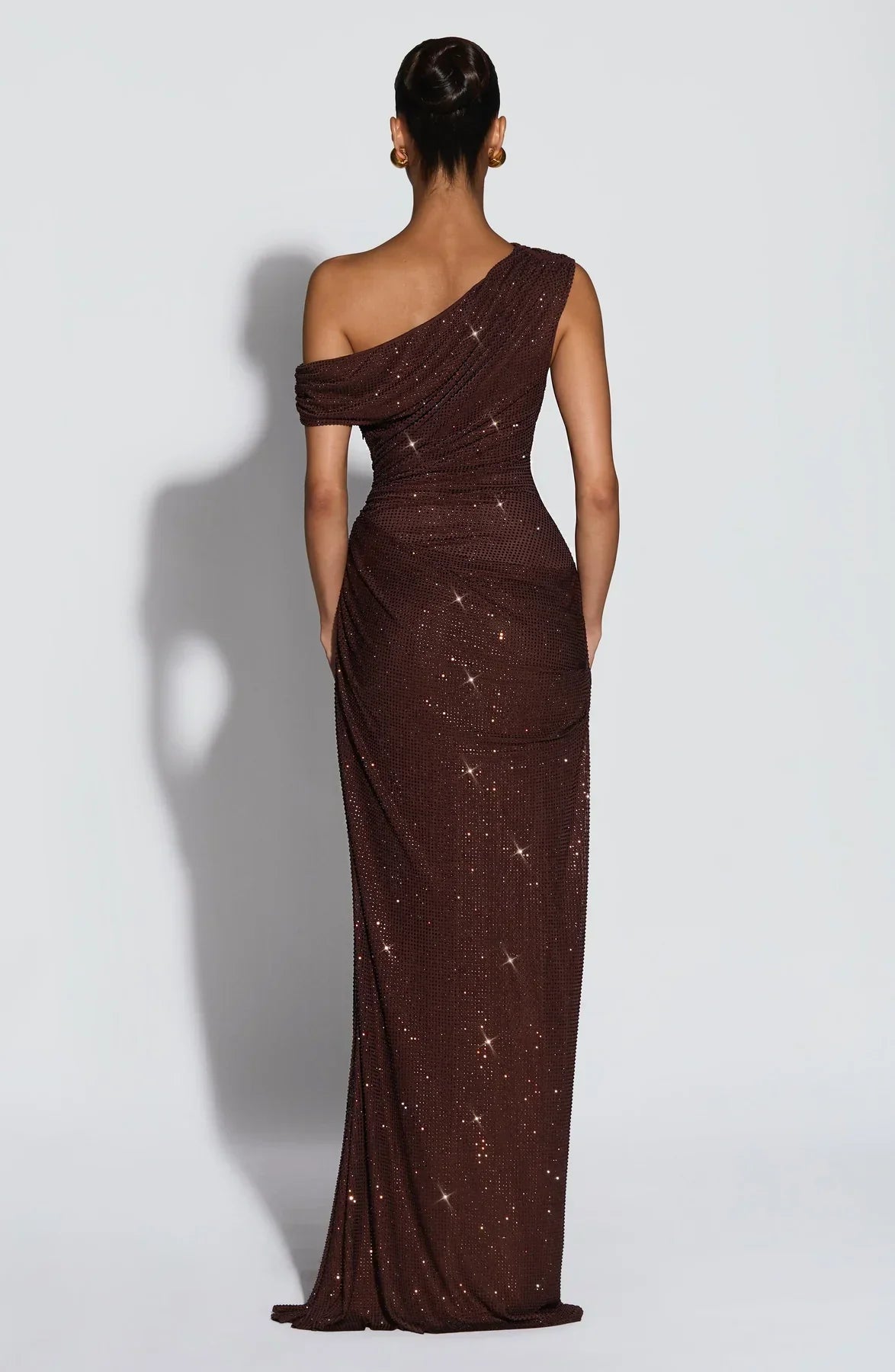 Women's V-Neck Sleeveless Wedding Guest Maxi Dress