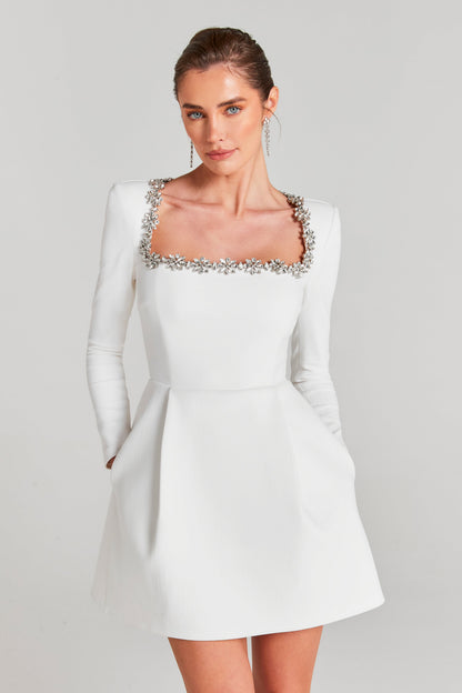 Women's Velvet Wedding Guest Mini Cocktail Party Dress