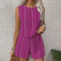 Purple / White